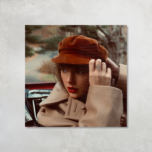 Red Acrylic Vibe Panel