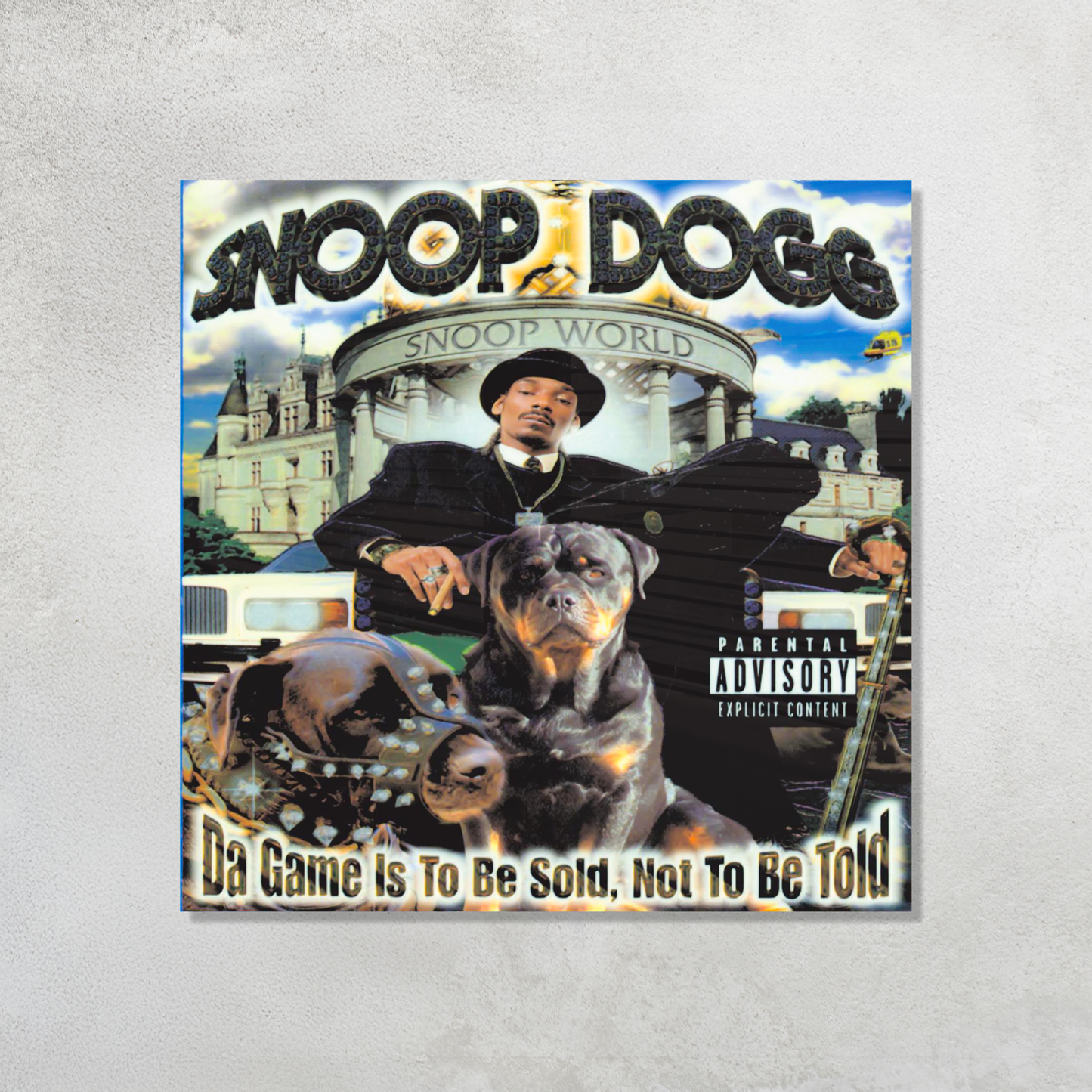 Da Game is To Be Sold, Not To Be Told Acrylic Vibe Panel