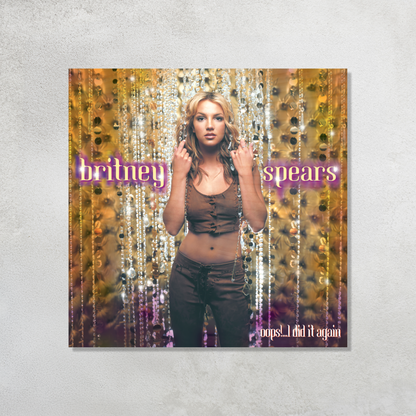 Britney spears Acrylic Vibe Panel
