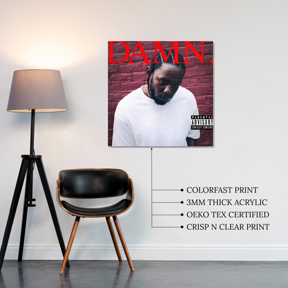 DAMN. Acrylic Vibe Panel