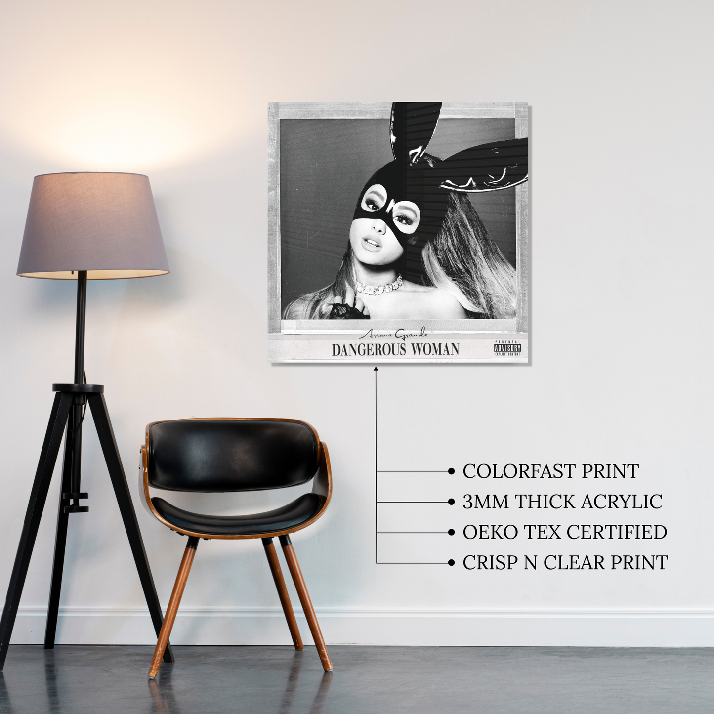 Dangerous Woman Acrylic Vibe Panel