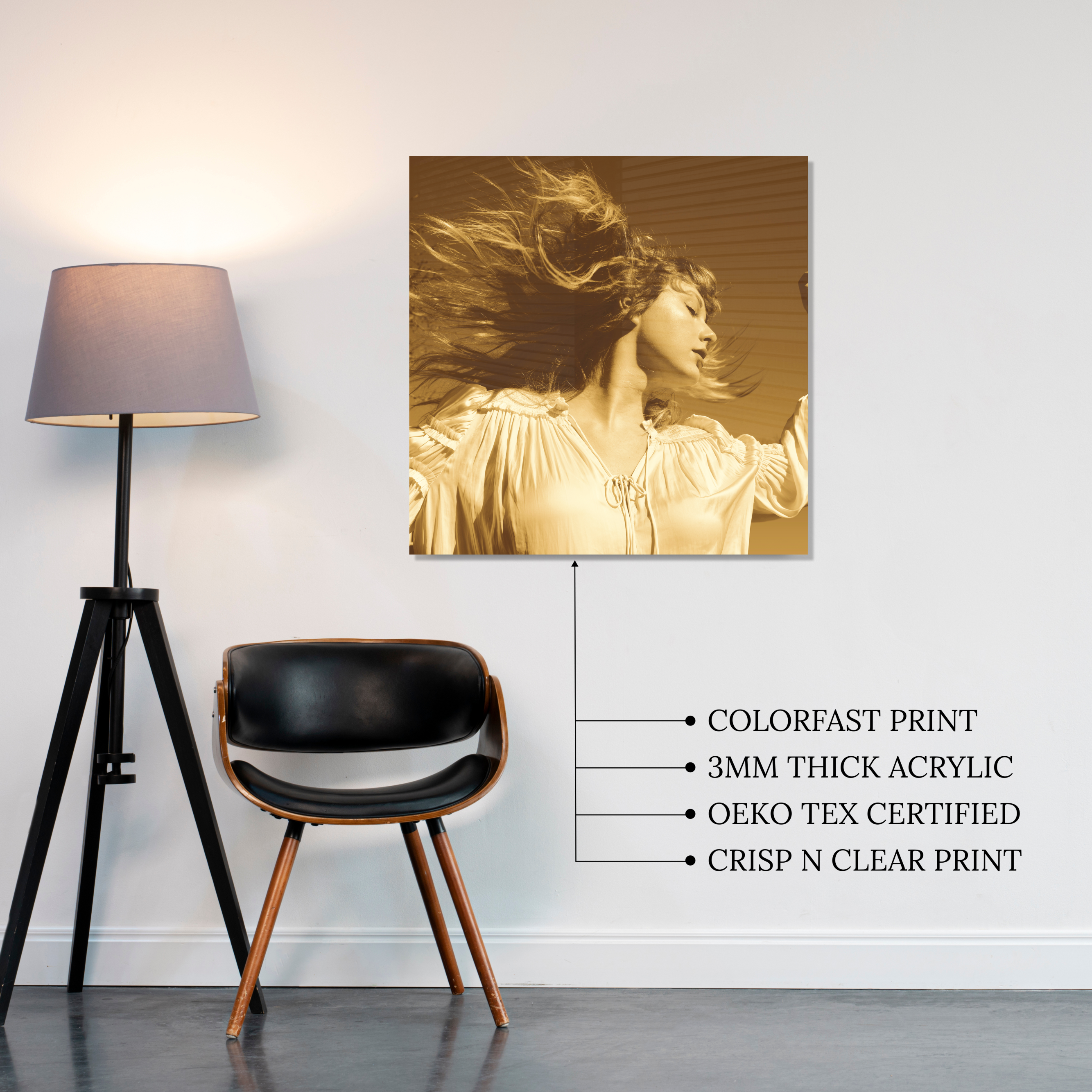 Fearless Acrylic Vibe Panel - Aniatic