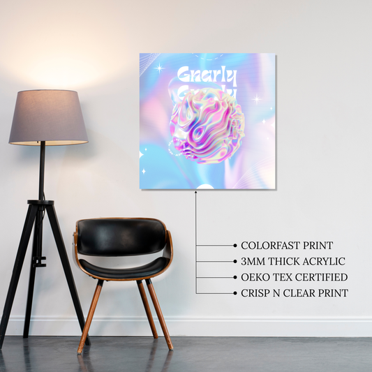 Gnarly Acrylic Vibe Panel