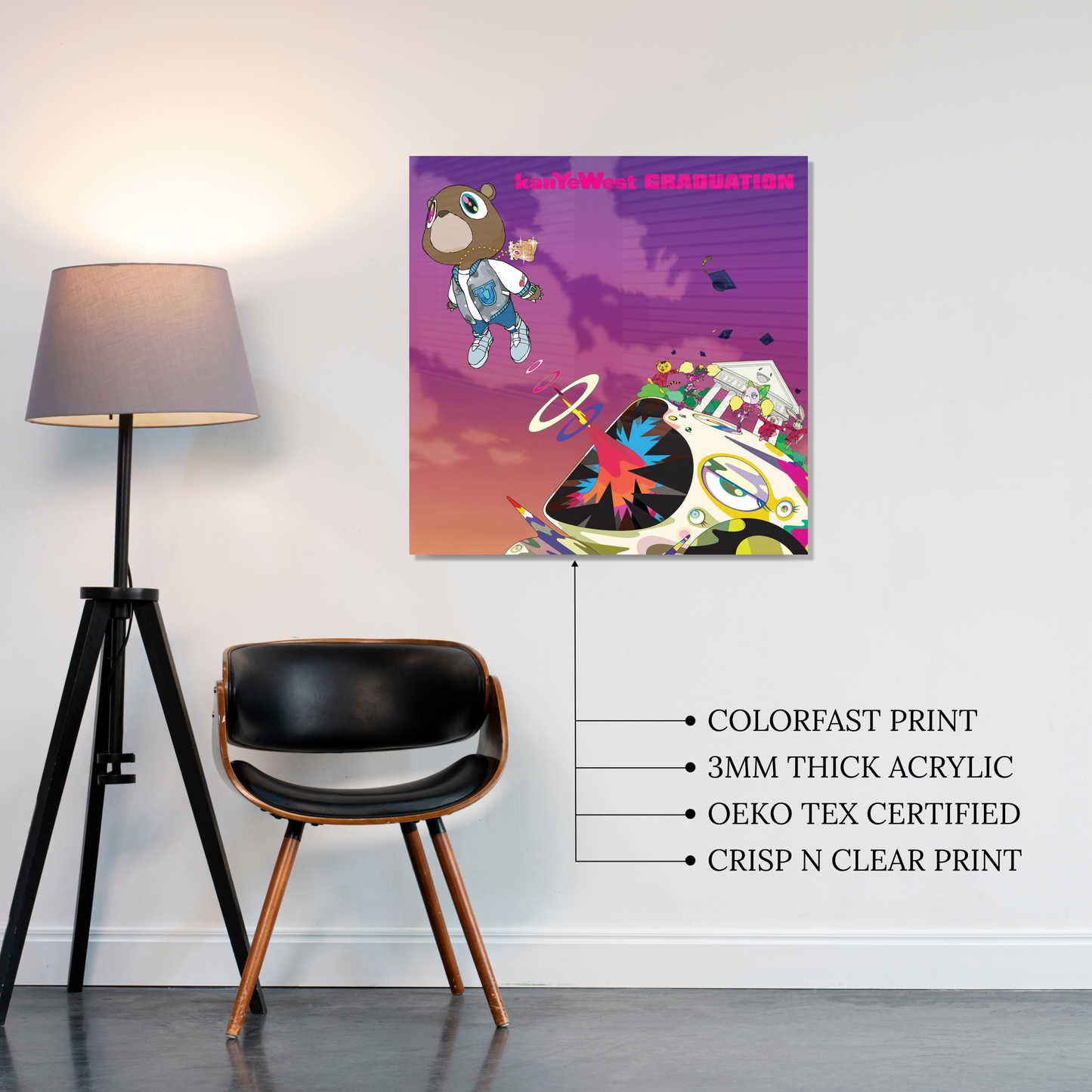 Graduation Acrylic Vibe Panel