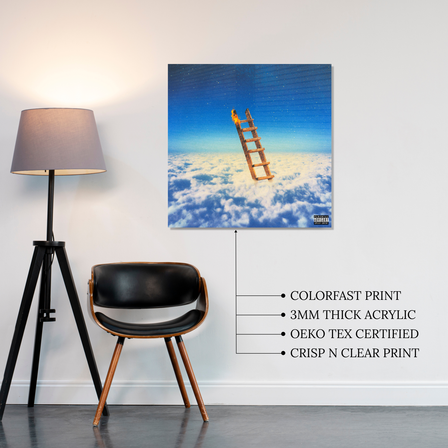 Highest in the Room Acrylic Vibe Panel