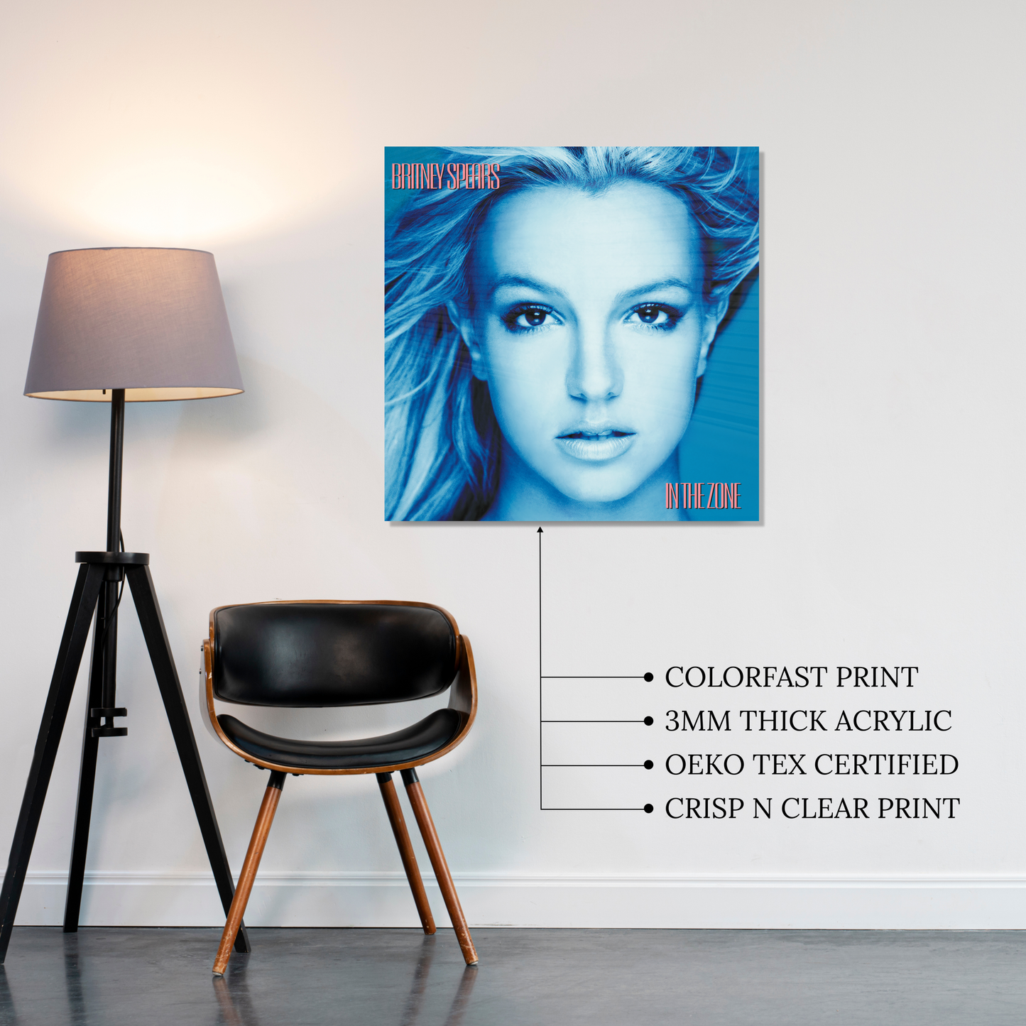 In the Zone Acrylic Vibe Panel