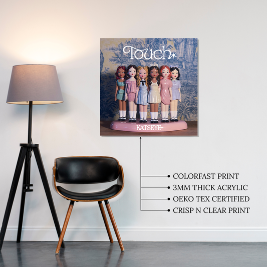 Katseye Touch Acrylic Vibe Panel