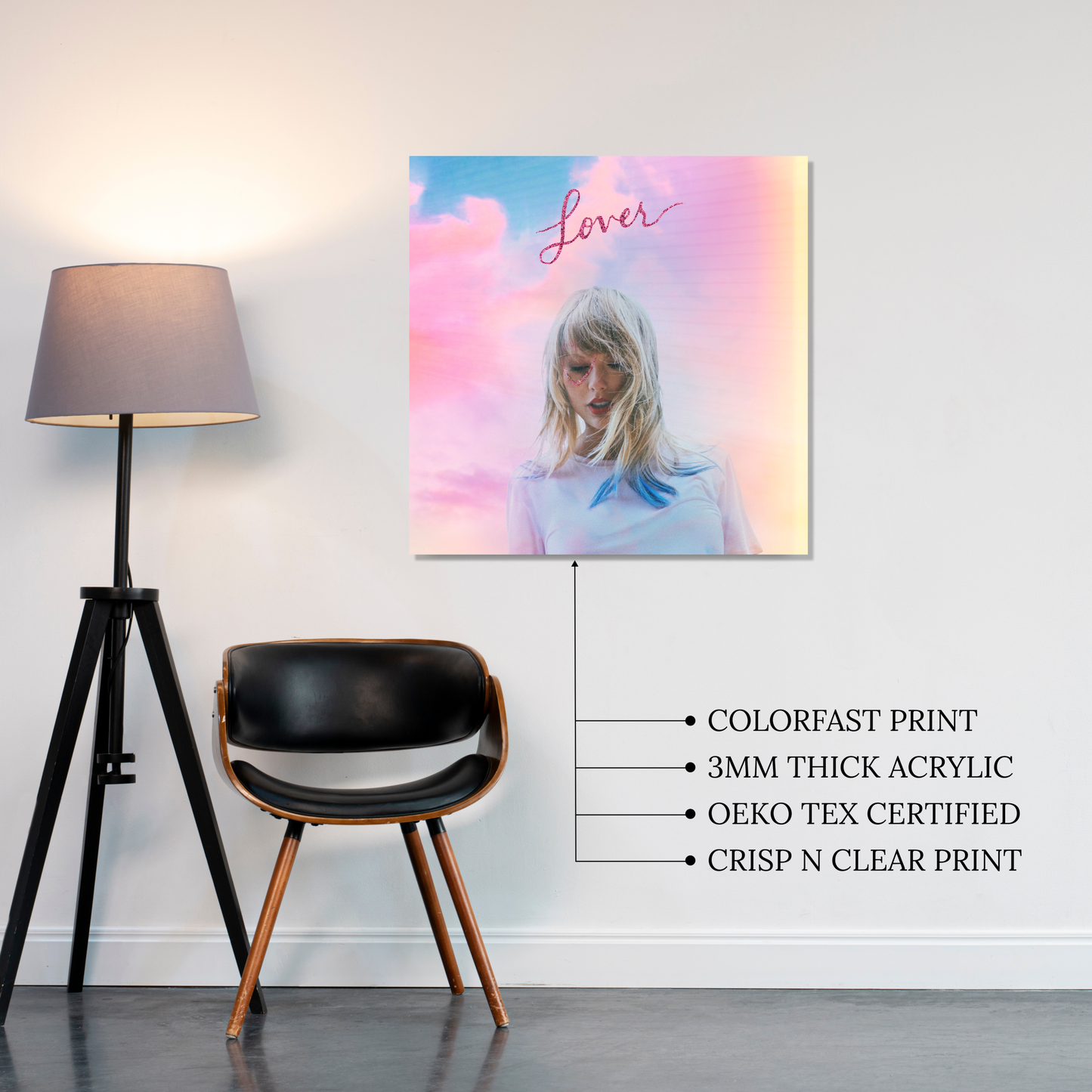 Lover Acrylic Vibe Panel