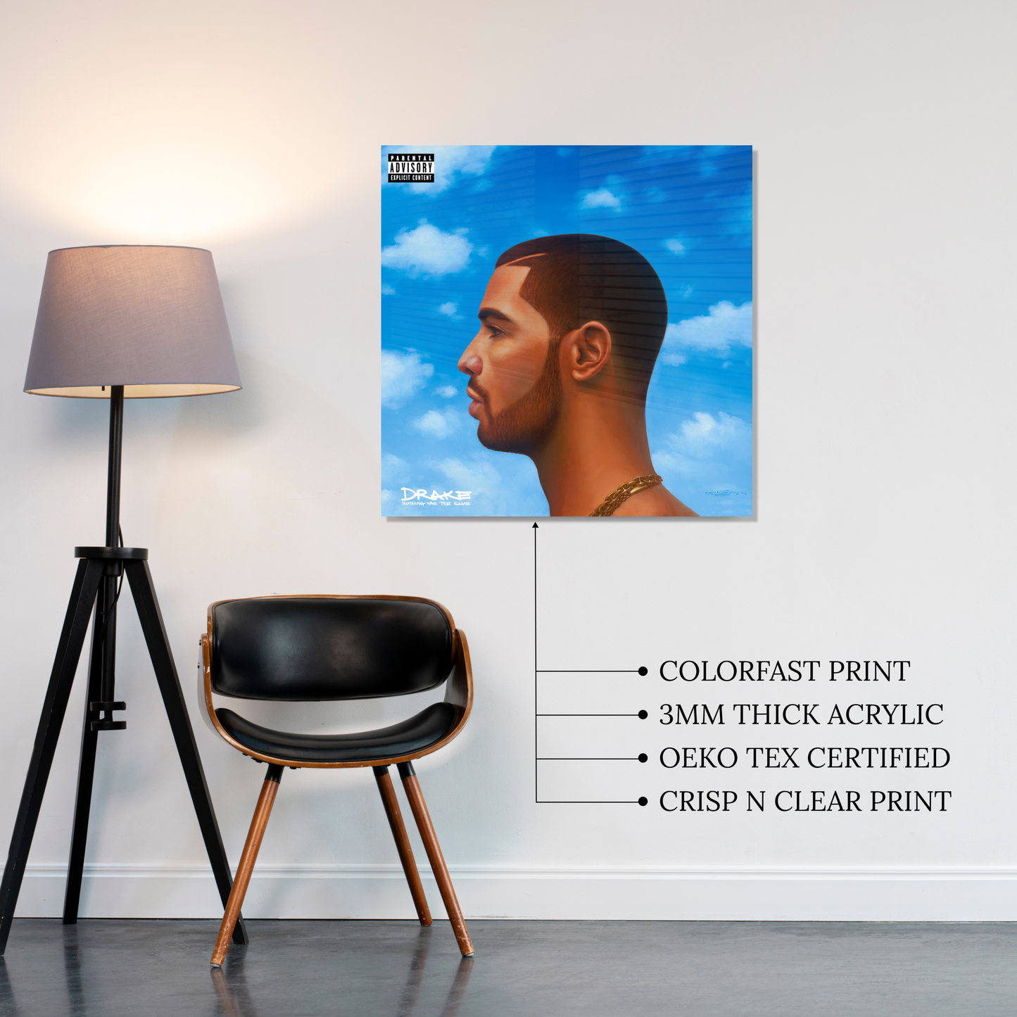 Nothing Was the Same Acrylic Vibe Panel