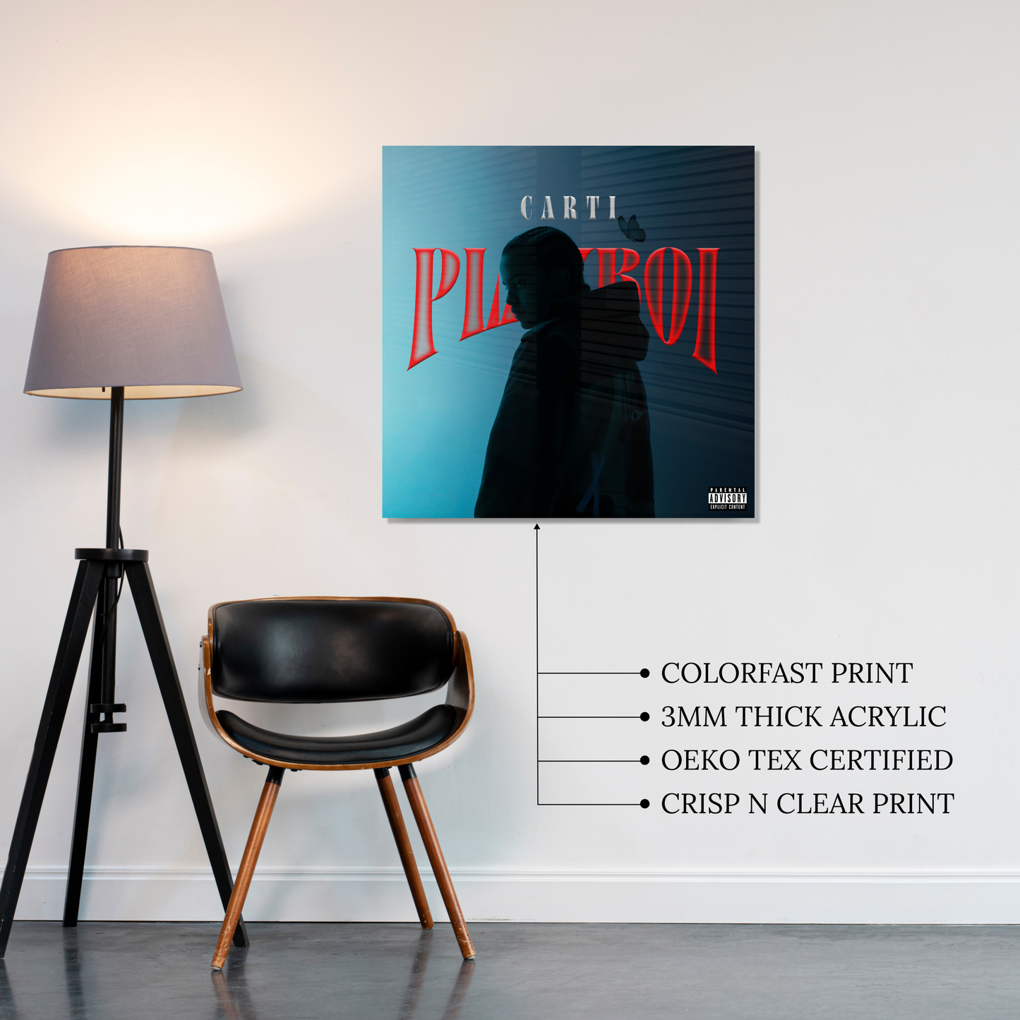 Playboi Carti Acrylic Vibe Panel