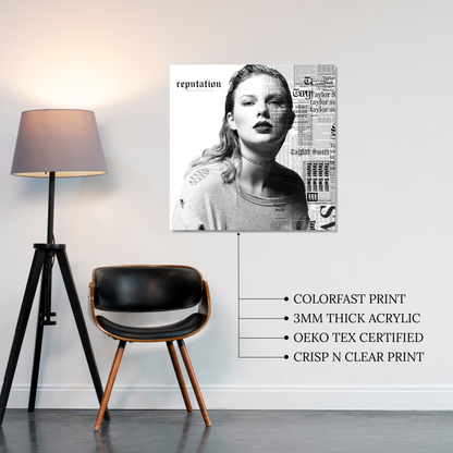 Reputation Acrylic Vibe Panel