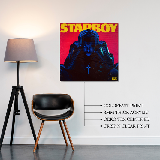 Starboy Acrylic Vibe Panel