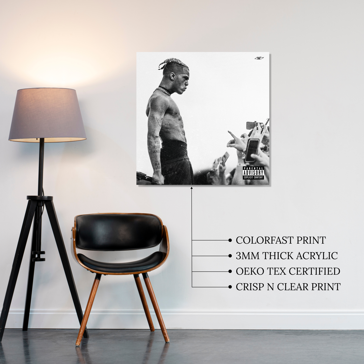 look at me Acrylic Vibe Panel