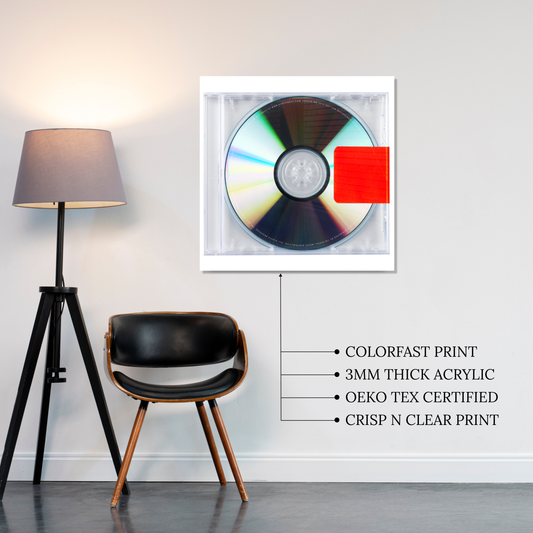 Yeezus Acrylic Vibe Panel