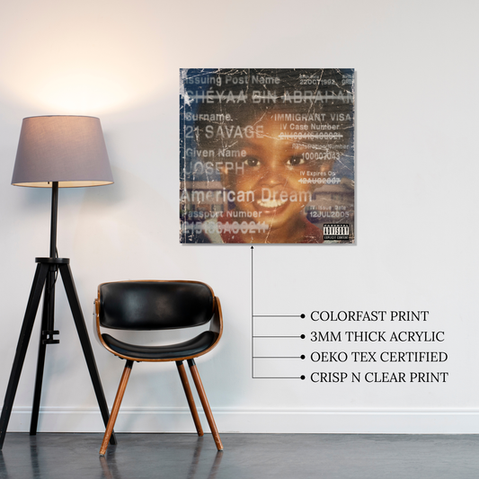 American Dream Acrylic Vibe Panel - Aniatic