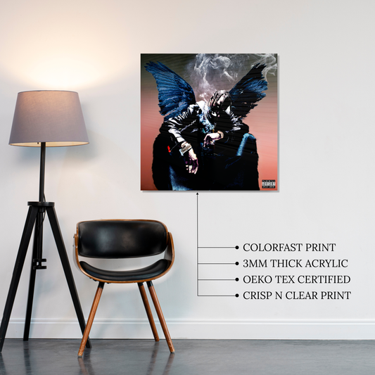 Birds in the Trap Acrylic Vibe Panel