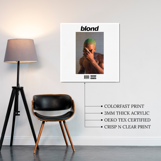 Blonde Acrylic Vibe Panel