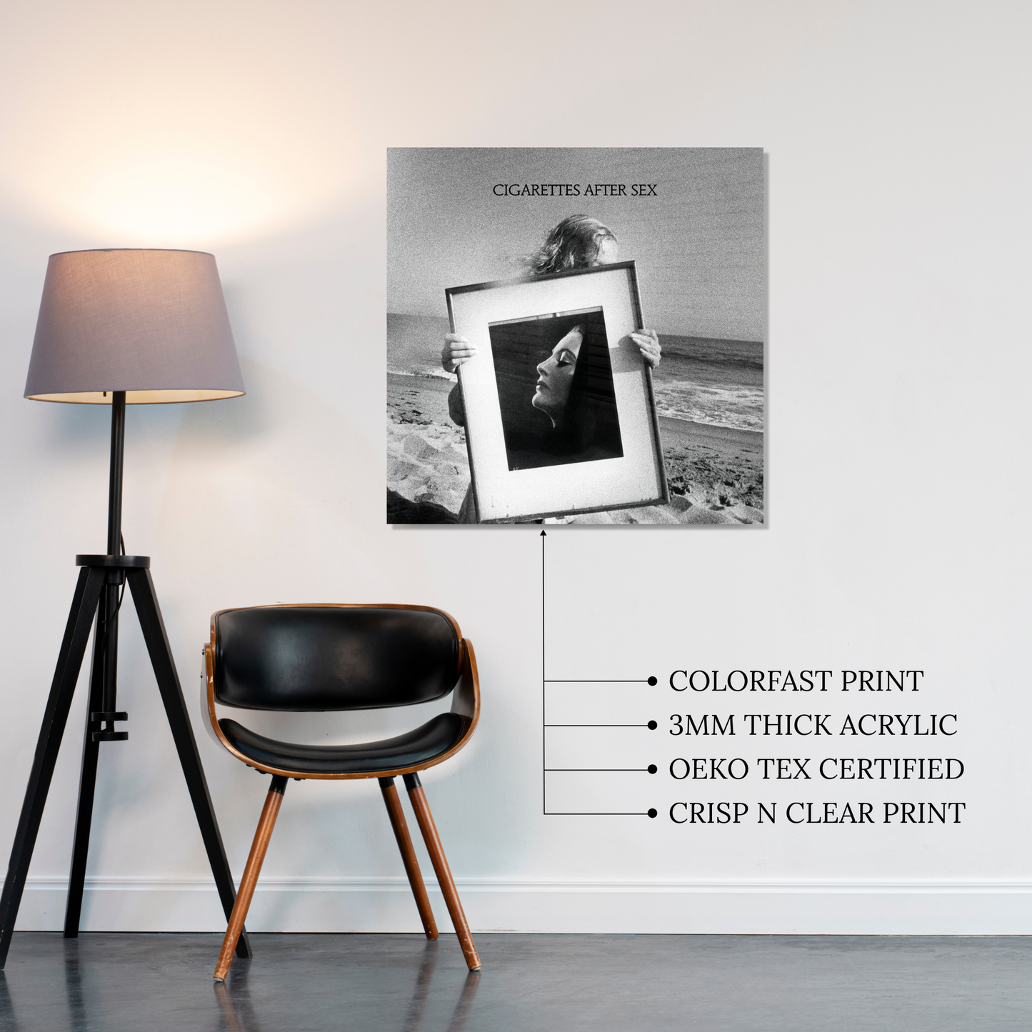 Cigarettes After Sex  Acrylic Vibe Panel