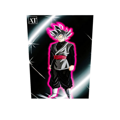 Gohan Black Acrylic Poster
